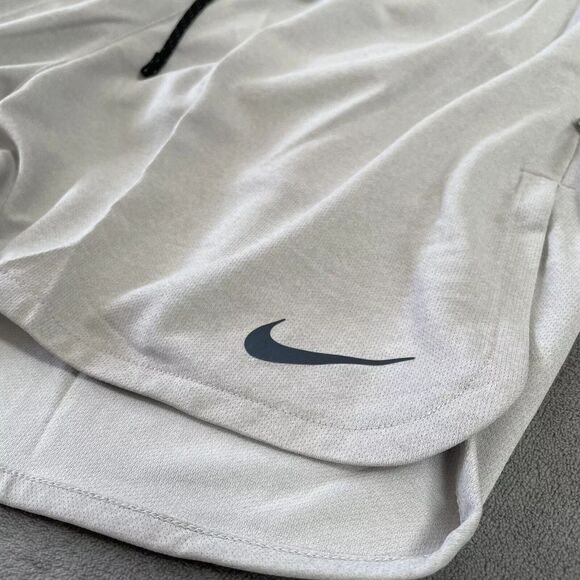 Nike Running Division Stride 4" Shorts Dri Fit Mens Large Beige FB6870-012 NEW - Picture 5 of 16